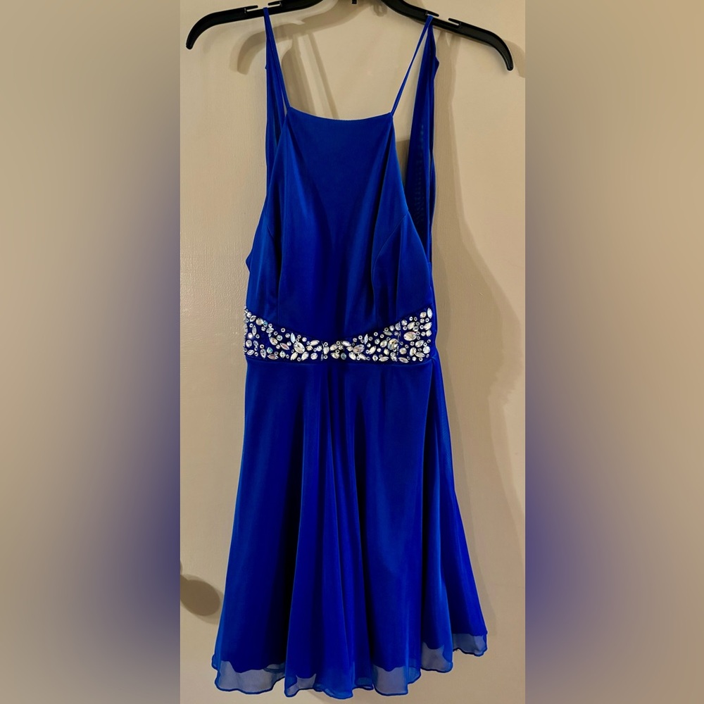 Blue Teeze Me Dress